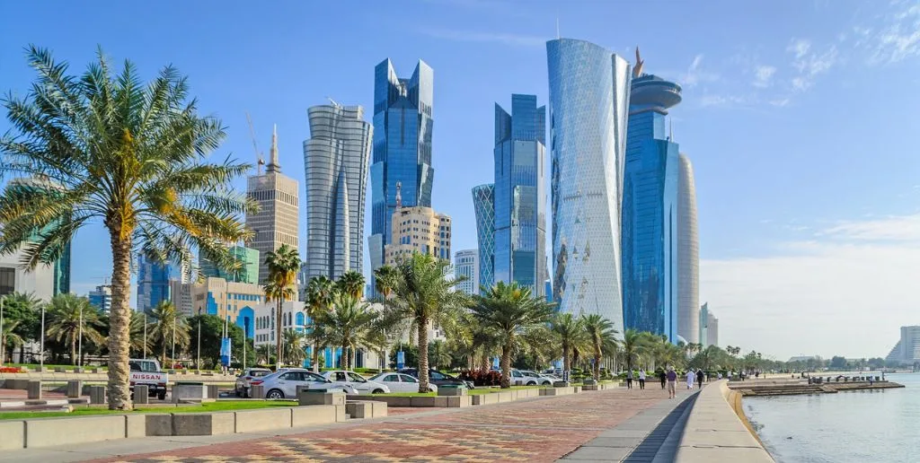 Emirates Airlines Doha office in Qatar