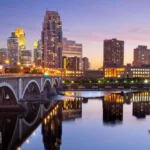 Frontier Airlines Minneapolis Airport office in Minnesota