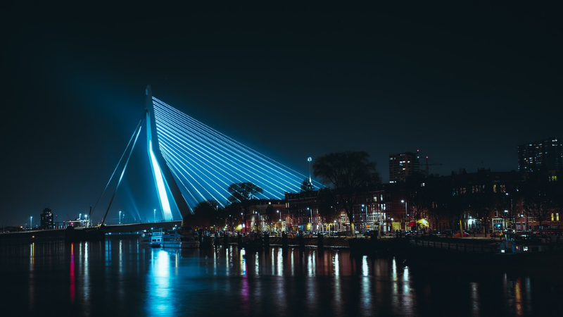 KLM Airlines Rotterdam Airport Office in Netherlands