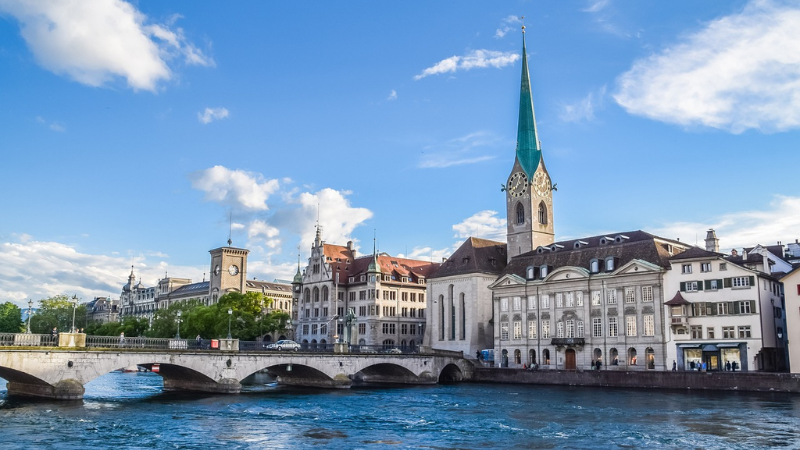KLM Airlines Zurich Office In Switzerland