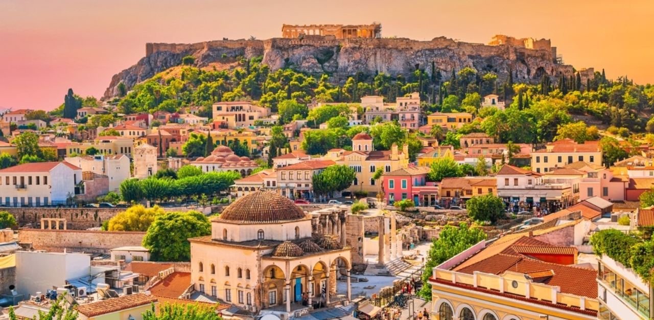KLM Airlines Athens Office In Greece