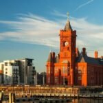 KLM Airlines Cardiff Office in England