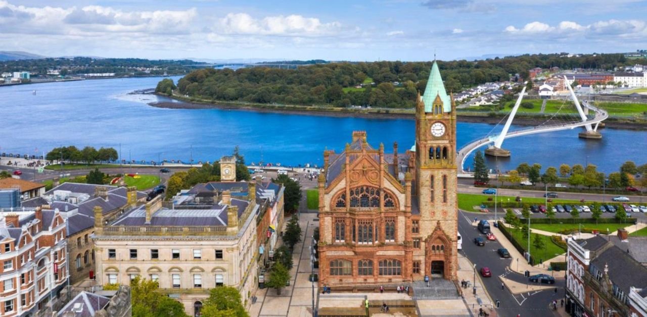 KLM Airlines Derry Office in Northern Ireland