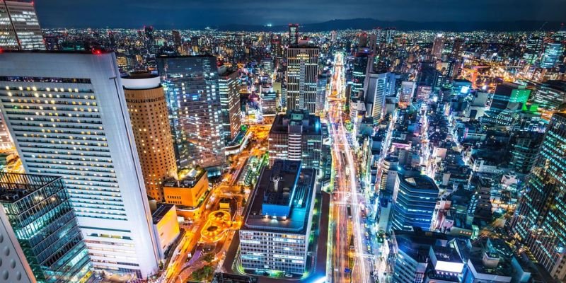 Japan Airlines Osaka Office in Japan