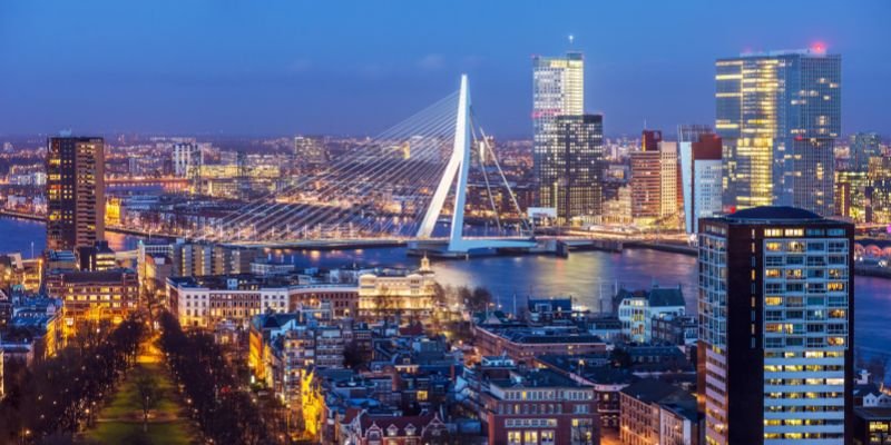 KLM Airlines Rotterdam Office in Netherlands