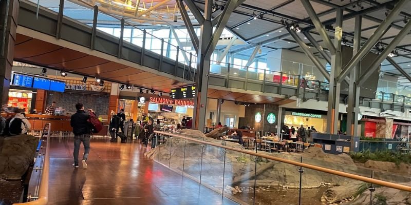 WestJet Airlines YVR Terminal