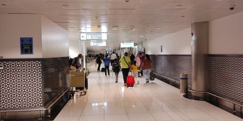 Austrian Airlines AUH Terminal