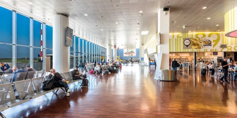 Austrian Airlines BGY Terminal