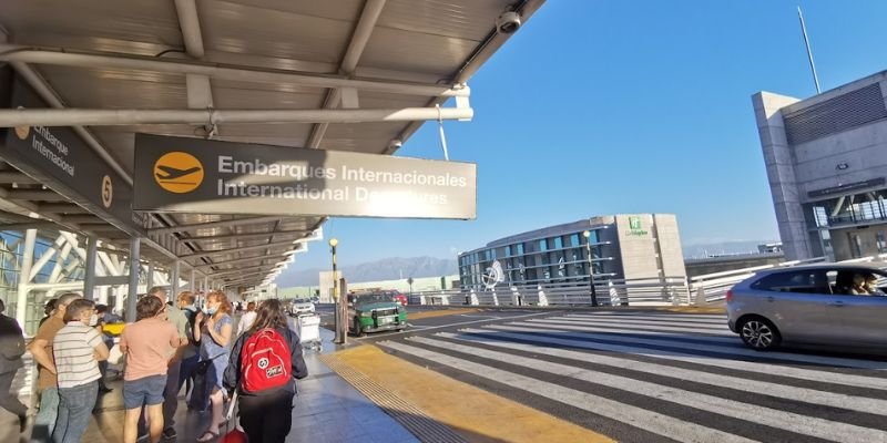 Austrian Airlines SCL Terminal