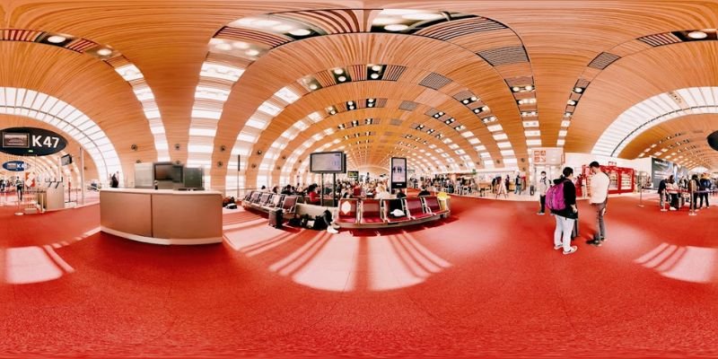 Kuwait Airways CDG Terminal