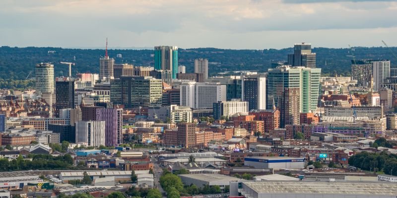 Lufthansa Airlines Birmingham Office in England