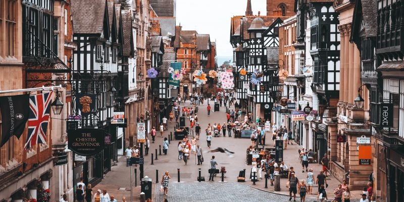 Lufthansa Airlines Chester Office in England