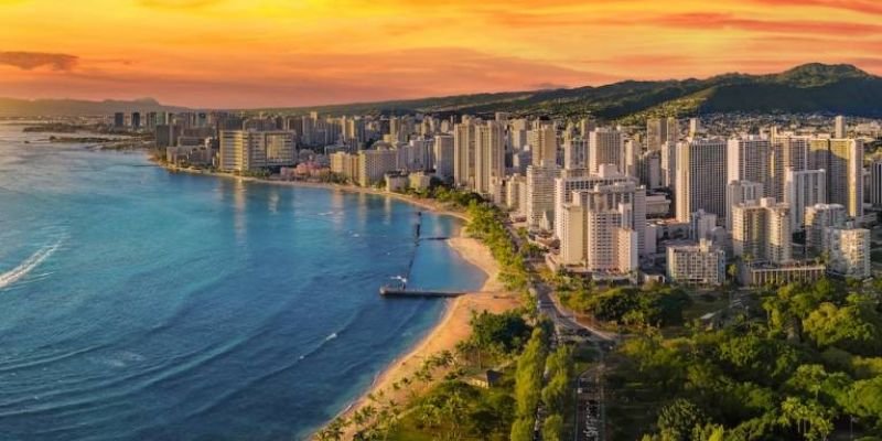 Lufthansa Airlines Honolulu Office in Hawaii